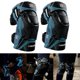 thumbnail image 3 of 2 piezas de rodilleras Yotijar para motocicleta protección Ajustable Motocross Racing Mountain Bike 3D reflectante brillo rodilleras de moto, 3 of 10
