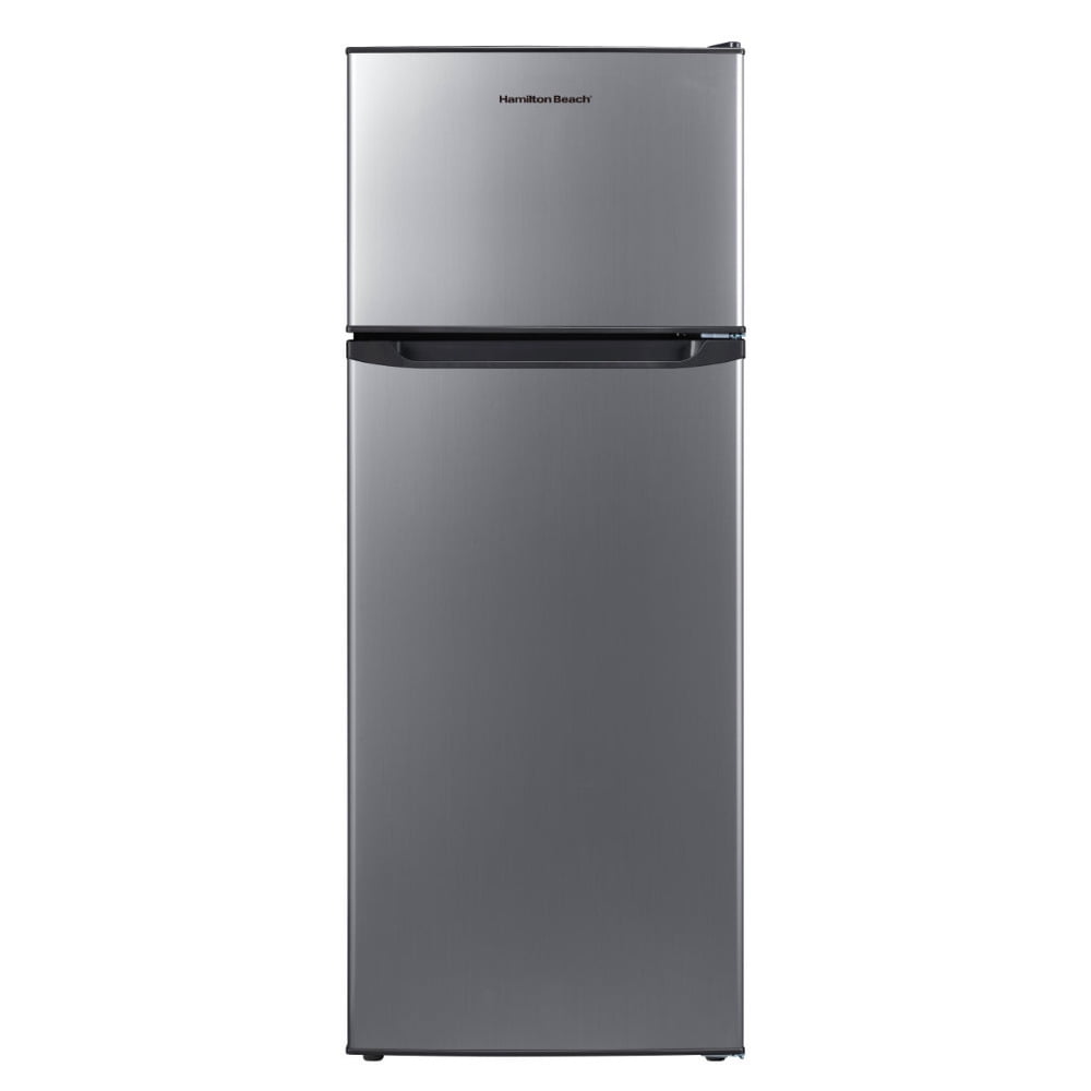 Refrigerador Hamilton Beach HBR80TS1E Top Mount 8 pies Plata