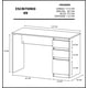 thumbnail image 5 of Escritorio con Cajones Ejecutivo DECOMOBIL Urban 09 MDF, 5 of 5