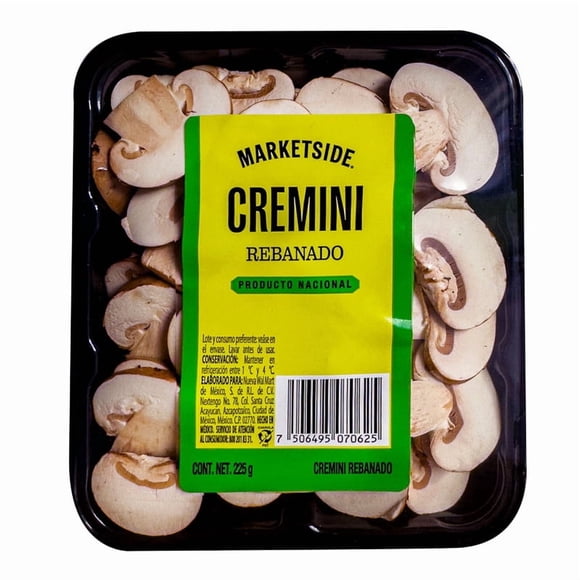 Cremini rebanado Marketside 225 g
