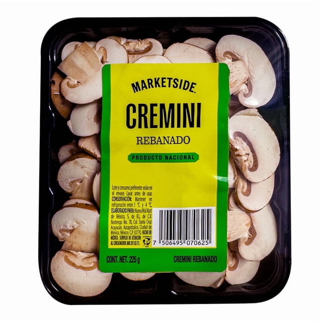 Cremini rebanado Marketside 225 g