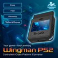 thumbnail image 2 of Convertidor PS2 Brook Wingman inalámbrico para PS4/3 a PS2/1, 2 of 8