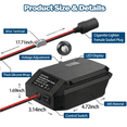 thumbnail image 4 of Para Bos*ch 18V a 12V Step Down Power Adaptador de Batería, DIY Charger Convertidor Power Estación con Conector de Encendedor para Auto, 4 of 8