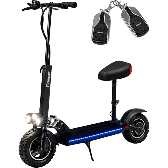 Scooter Electrico Centurfit Con Asiento Luz Led Usb Alarma 48 Km/h