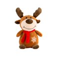 thumbnail image 3 of Muñeco de Peluche Navideño La Merced 3 Piezas Reno Santa Claus y Muñeco de Nieve, 3 of 4