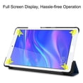 thumbnail image 4 of Funda para tablet MediaPad M5 Lite de 8 pulgadas, funda tipo folio con soporte y protección. Azul oscuro, 4 of 8