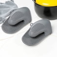 thumbnail image 4 of Guante de silicona resistente al calor para horno | Almohadilla de silicona gruesa y antideslizante | Guante de cocina con protección térmica | Guante de cocina duradero y resistente a quemadura, 4 of 5