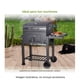 thumbnail image 5 of Asador de Carbón Grande Avera con Parrilla Ajustable Elevador Color Gris Alta Resistencia ACB03, 5 of 5