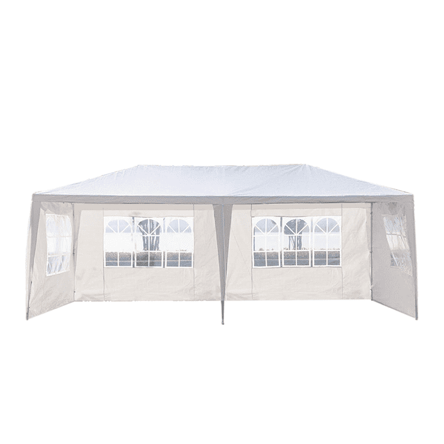 Carpa TOLDO CON PAREDES GARDECOR 6X3 COLOR BLANCO CARP-01