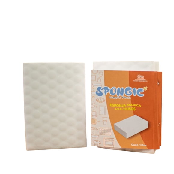 SPONGIC Esponja Mágica de alta densidad 10 pack
