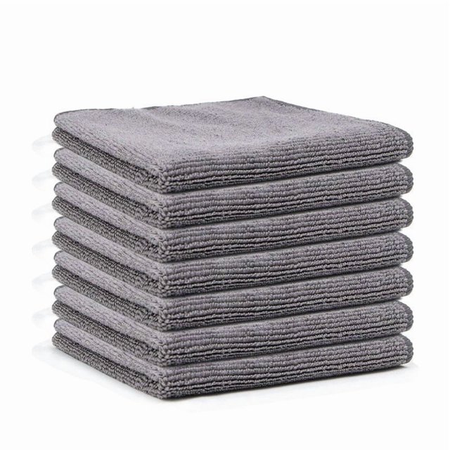 Toallas de Limpieza de Fibra Ultrafina de Doble Cara, Suaves y Absorbentes, Venta Al Por Mayor.
