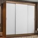 thumbnail image 2 of Ropero Closet Madesa Reno 3 Puertas Corredizas - Marrón/Blanco, 2 of 9