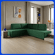 thumbnail image 1 of Sillón Sala Leon Esquinera En L 2 Piezas 5 Plazas Linato Armada Azul, 1 of 7