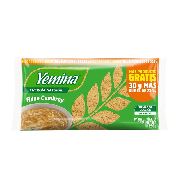 Sopa de fideo cambray Yemina 250 gr