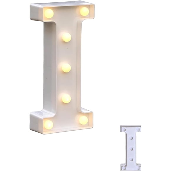 Letra y Número con Luz LED Bluelander I