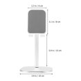 thumbnail image 2 of AURARMLET Base Para Teléfono Y Tablet Plateada Con Soporte Para Escritorio O De Café, 2 of 6