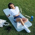 thumbnail image 4 of Tapete de Yoga MUUK Fitness 4mm Antiderrapante 150x59cm Con Correa Color Azul Pastel, 4 of 9