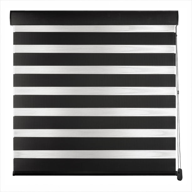 Persiana Sheer Elegance Premium Decoking 120 Ancho x 240 Alto Negro