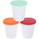 thumbnail image 5 of 3 cubos reutilizables para alimentos, para helado casero, yogur y almacenamiento de alimentos., 5 of 5