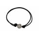 thumbnail image 1 of Pulsera San Benito Plata 925 Hilo Ajustable Xtellar Negro, 1 of 4