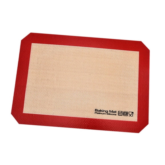 Tapete de silicona para hornear, resistente al calor, para hornear pan y repostería. 30x21cm