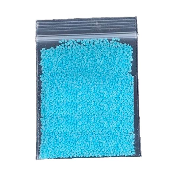 Arena LumaSandBlue 1Pza Azul Absorción 20-30 min. Duración 2 Hrs. Arcilla Púrpura.