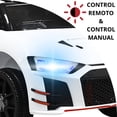 thumbnail image 2 of Montable Eléctrico Para Niños Auto Deportivo Con Control Remoto Luces Sonido Y Cinturón De Seguridad 6v, 2 of 7