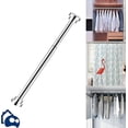 thumbnail image 5 of Tubo para Cortina Bluelander Ajustable y Retráctil, Acero Inoxidable, para Balcones, Armarios y Baños, 5 of 5