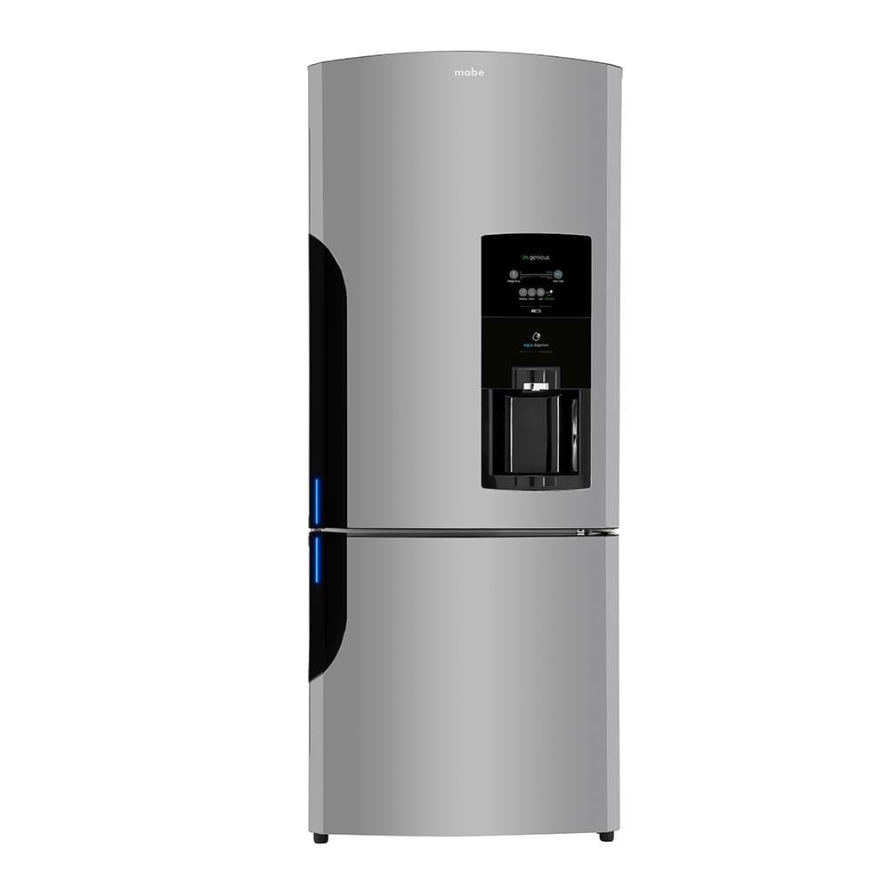 Refrigerador 19 Pies Mabe Bottom Mount Con Despachador de Agua RMB520IBMRX1 Inox