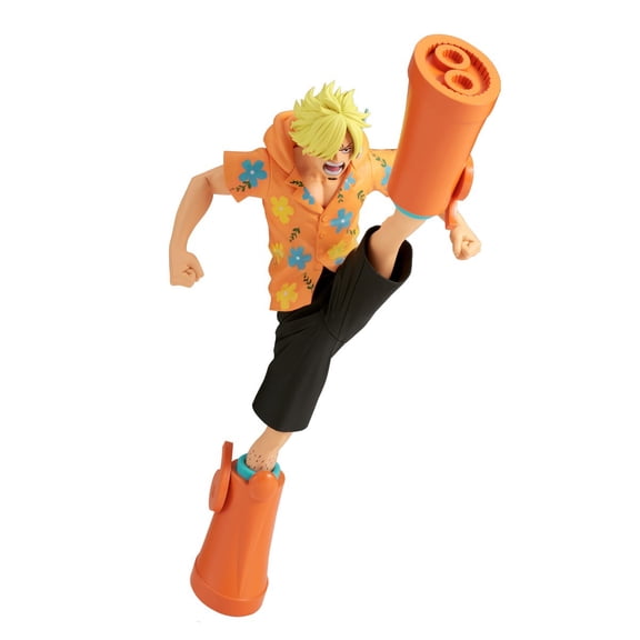 Banpresto - Sanji II, Figura de Colección, One Piece Battle Record Collection, 21 cm (8.3"), Figura Oficial de Colección