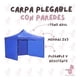 thumbnail image 2 of Carpa Plegable Reforzada con Paredes 2x3 m - Color Azul, 2 of 5