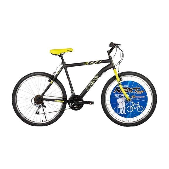 Bicicleta NEXT NEXT Tipo Montaña Rodada 26, 18 Velocidades