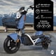 thumbnail image 2 of Bicicleta Electrica Moto Bici Scooter 3 Vel 55km/h 800w 60v Azul Bizmo, 2 of 8