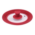 thumbnail image 2 of Tapa universal para ollas, sartenes y sartenes de vidrio templado resistente al calor. 24 a 26 a 28CM, 2 of 9