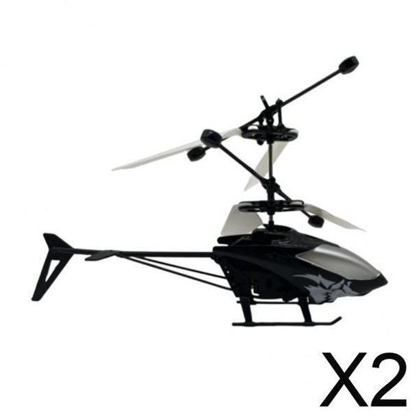 Helicóptero teledirigido,Helicóptero de juguete RC con inducción,resistente a caídas y con conexión USB.,Avión de control remoto resistente a caídas,Helicóptero RC de 2 piezas