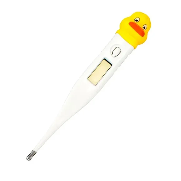 Termómetro Digital Pediátrico Impermeable Pato Lcd