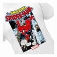 thumbnail image 4 of Playera de Marvel para Caballero, con Estampados de Spiderman y Frases Blanco Talla M, 4 of 4