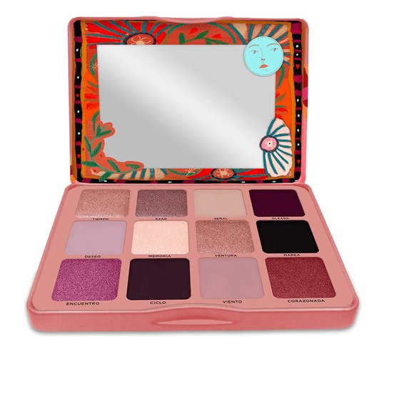 De 12 Tonos De Sombras Para Ojos Destino, 24g Xtellar multicolor