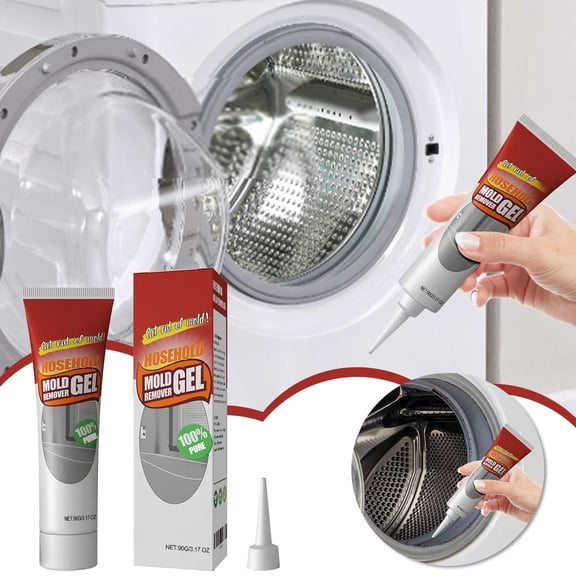 Limpiadores domésticos Refrigerador y lavadora Gel quitamanchas Gel quitamanchas doméstico Gel doméstico Apto para fregadero Bañera Inodoro Baño Cocina Limpiador de manchas 90 ml un detergente