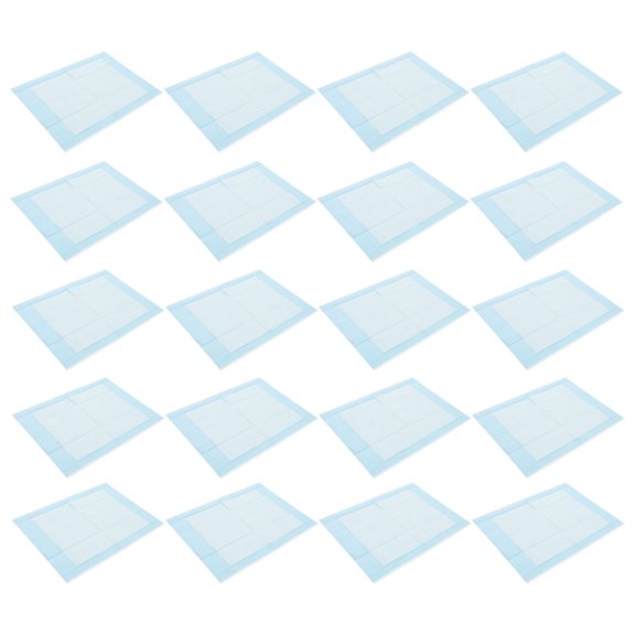 FOMIYES 20Ud Colchas Desechables Absorbentes De Tela No Tejida Para Hogar Color Azul