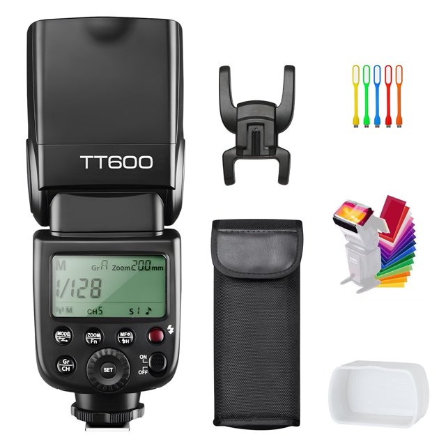 Cámara Flash Speedlite Godox TT600 2.4G Wireless GN60