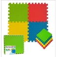 thumbnail image 1 of TAPETE FOAMY FOMI PISO SEGURIDAD EDUCATIVO COLORES 24PZ INMATMEX, 1 of 10