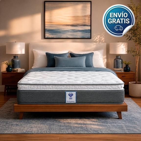 Colchón King Size Ortopédico Spring Air Sleeper