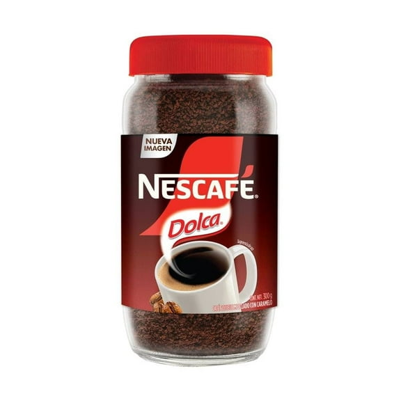 Café soluble Nescafé Dolca con caramelo frasco 300 g