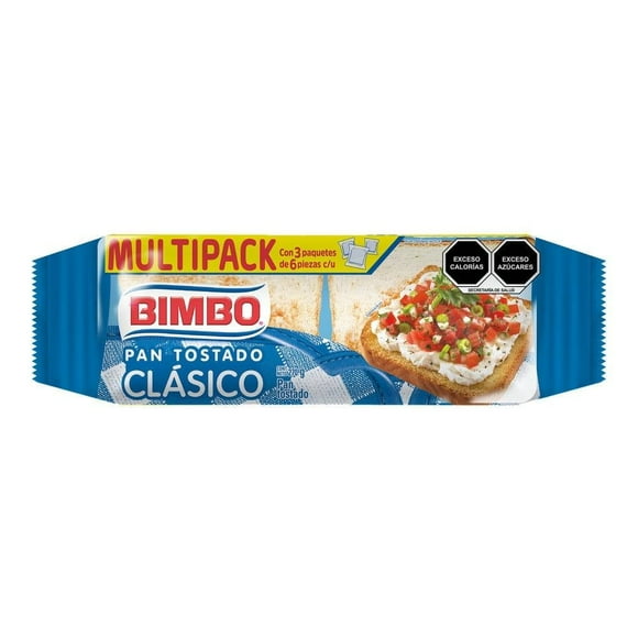 Pan tostado Bimbo clásico 270 g