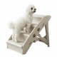 thumbnail image 1 of Escalera para Perro y Gato Mascota Antideslizante Antiderrapante Plegable 4 niveles Resistente 39x64x50cm Color Gris, 1 of 10