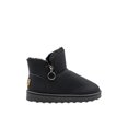 thumbnail image 1 of Pantuflas FERNANDA Para Niña Bota Suave Caliente Cómodas negro 16.5, 1 of 5