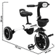 thumbnail image 4 of Triciclo 3 en 1 Plegable para Niño s Convertible a Bicicleta y Balance Bike Luz Sonido Apto a partir de 2 Años o Hasta 25 kg - Blanco, 4 of 7