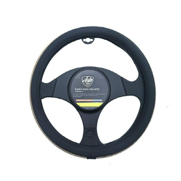 Cubrevolante Auto Drive 1 pieza con brillos tipo diamante