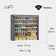 thumbnail image 3 of Closet Zapatera Minimalista Armario Organizador Multifuncional Armable STAY ELIT Almacenamiento para Zapatos 36 pares (Gris, 6 niveles), 3 of 5